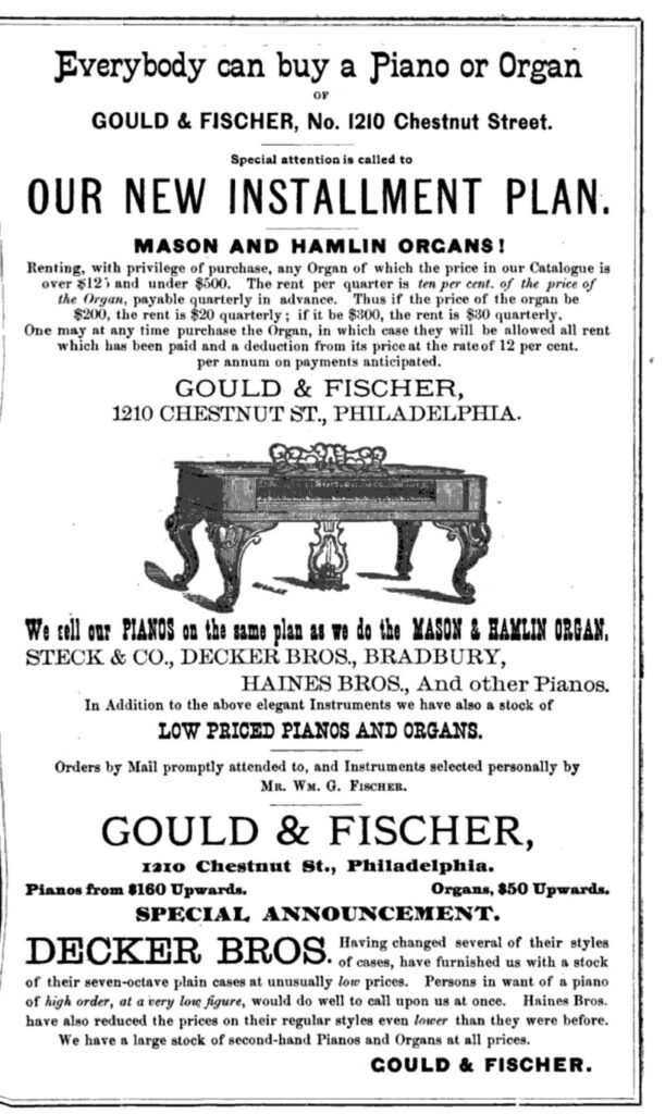 Gould & Fischer Pianos