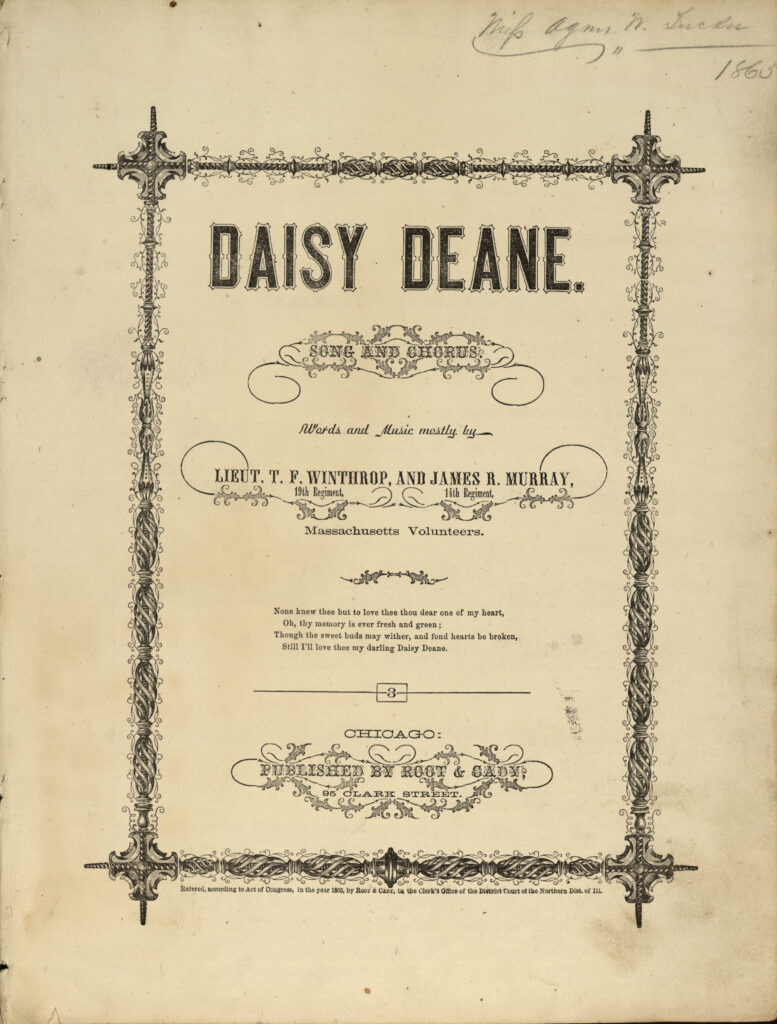 Daisy Deane Sheet Music