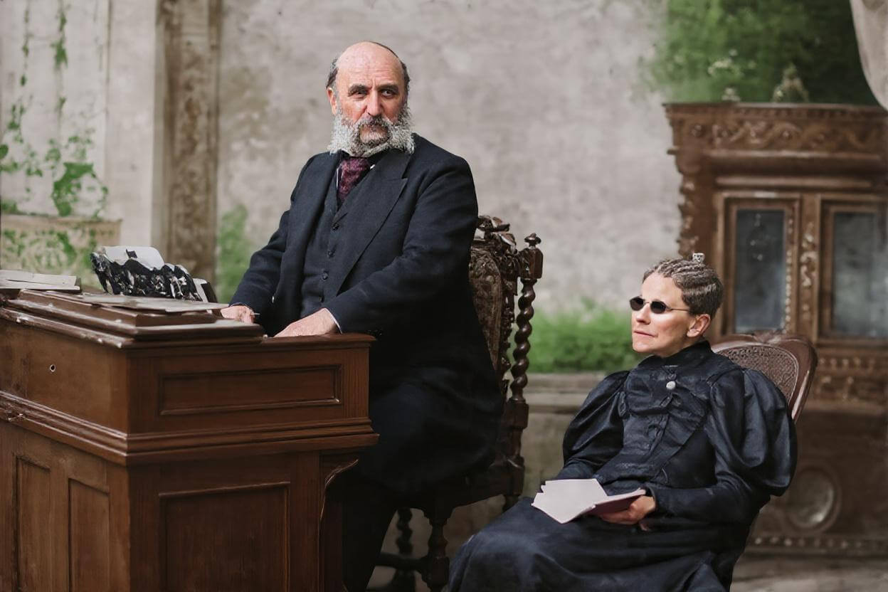 Ira Sankey with Fanny Crosby