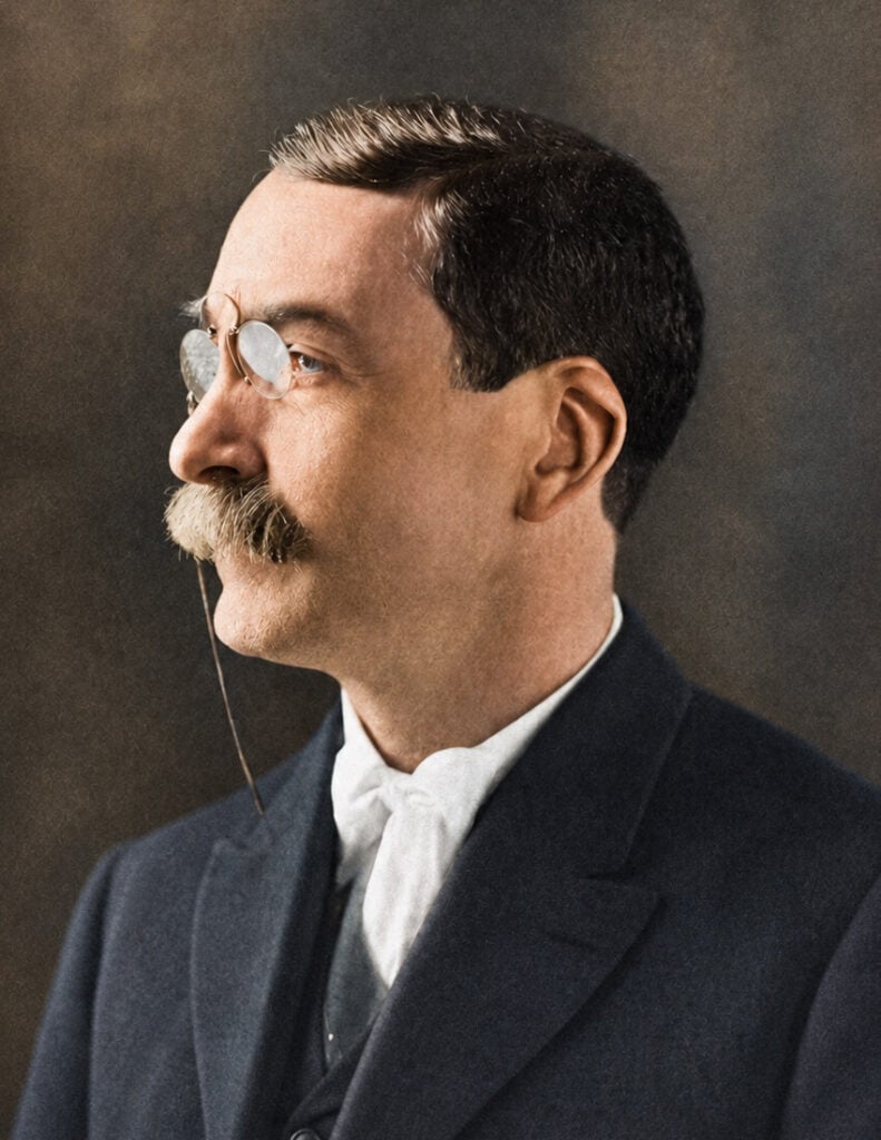Charles Gabriel as an Older Man